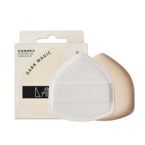DAMAH MAGIC Milk Fluff Large Shield Powder Puff (2 Pieces)